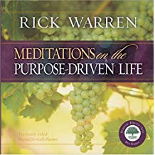 Meditations On The Purpose Driven Life HB - Rick Warren